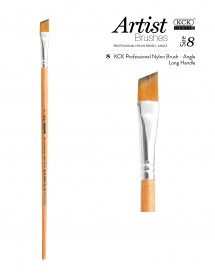 KCK PROFESSIONAL ANGLE LONG HANDLE BRUSH - BR 268 #08